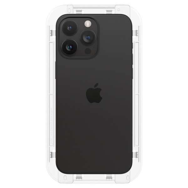 Spigen iPhone 15 Pro Max Screen Protector EZ FIT GLAS.tR Transparency (2 db)