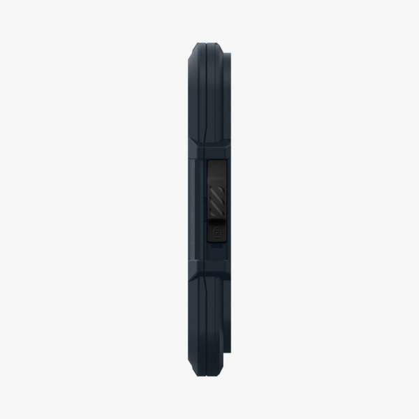 Spigen iPhone Lock Fit MagSafe Wallet Metal Slate