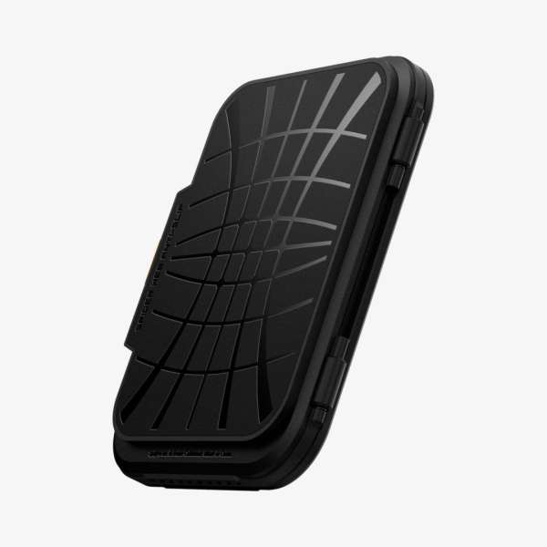 Spigen iPhone Lock Fit Wallet with MagSafe Black