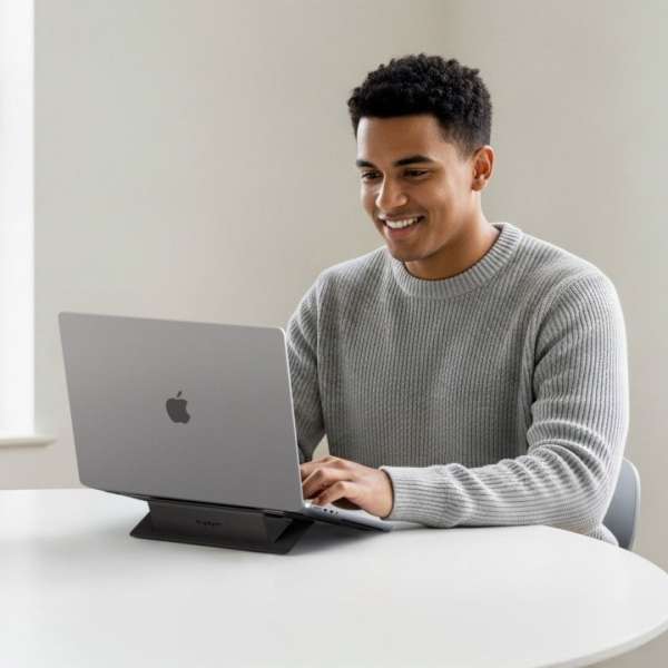 Spigen LD201-S1 Slimfold Laptop Stand Black