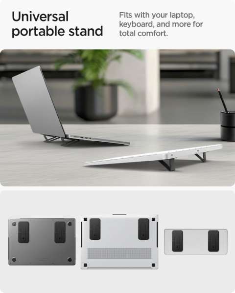 Spigen LD201-S2 Slimfold Laptop Stand Black