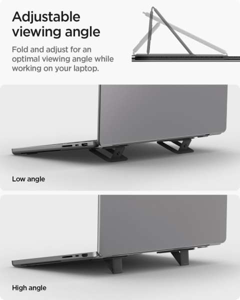 Spigen LD201-S2 Slimfold Laptop Stand Black