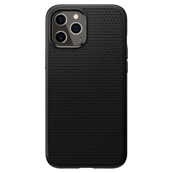 Spigen Liquid Air, black - iPhone 12 Pro Max