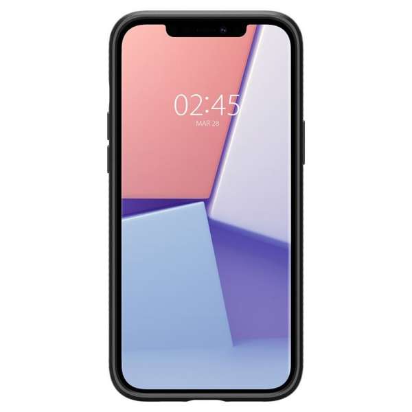 Spigen Liquid Air, black - iPhone 12 Pro Max