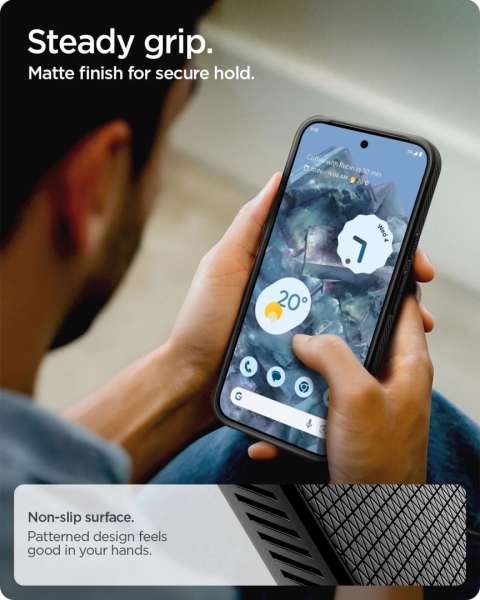 Spigen Liquid Air case for Google Pixel 10 Pro XL Matte Black