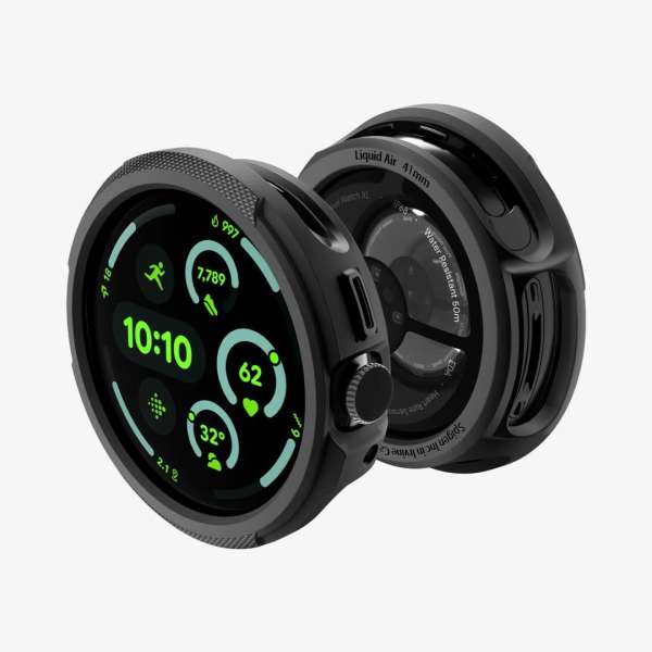 Spigen Liquid Air case for Google Pixel Watch 4 41mm Matte Black
