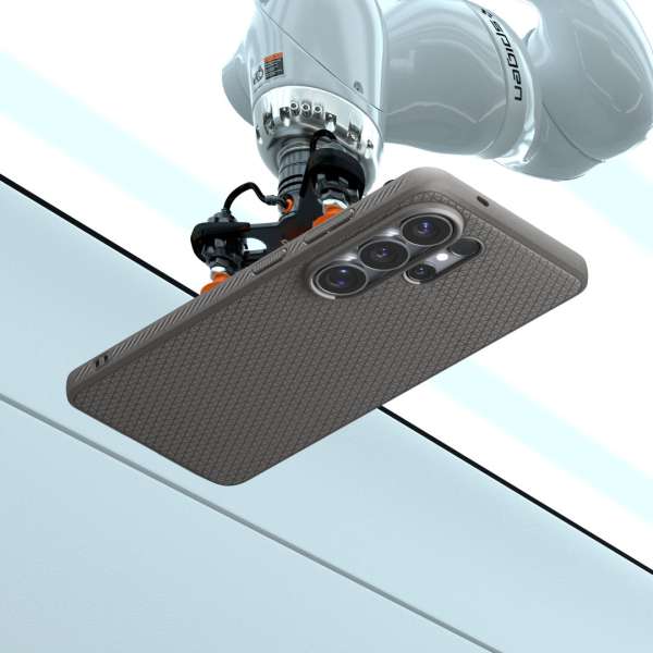Spigen Liquid Air case for Samsung Galaxy S26 Ultra Marble Gray