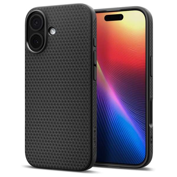Spigen Liquid Air for iPhone 17 Matte Black