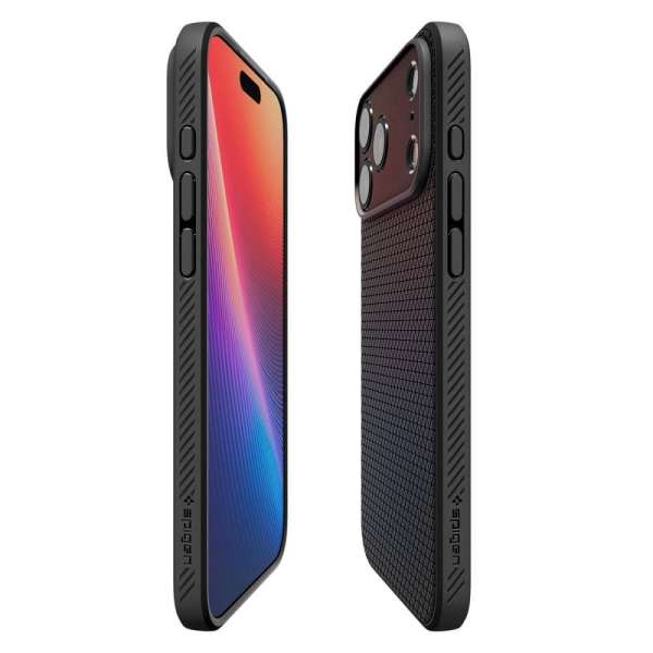 Spigen Liquid Air for iPhone 17 Pro Matte Black