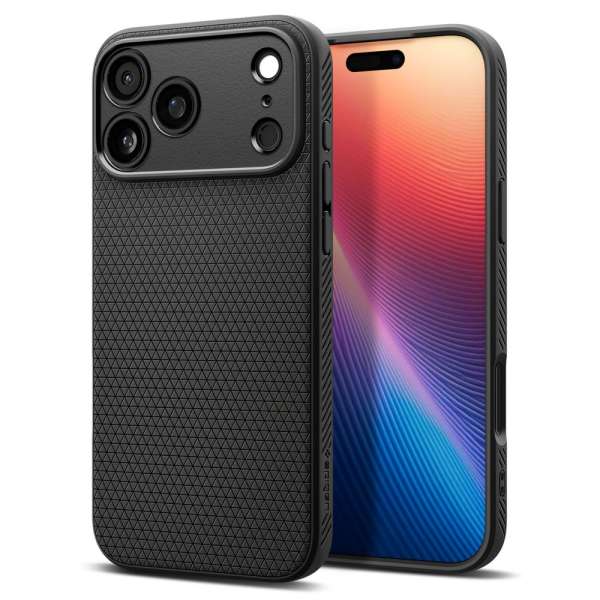Spigen Liquid Air for iPhone 17 Pro Max Matte Black