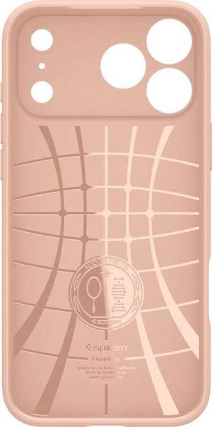 Spigen Liquid Air case for iPhone 17 Pro Max Rose Titanium