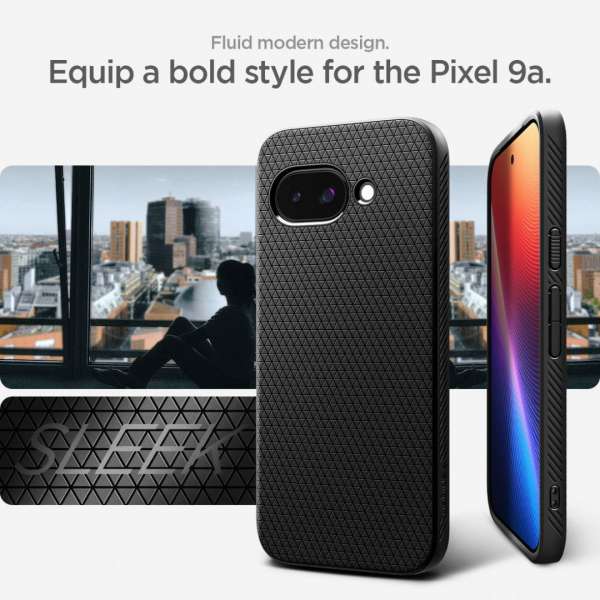 Spigen Liquid Air Google Pixel 9a Matte Black