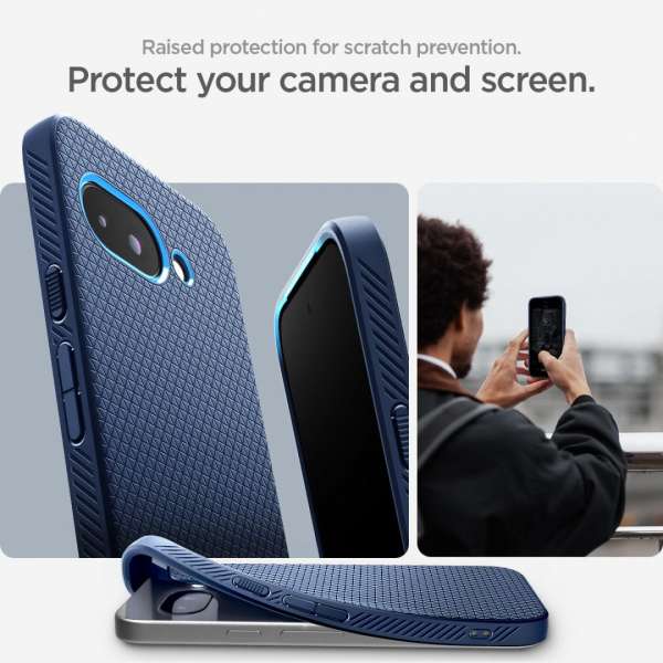 Spigen Liquid Air Google Pixel 9a Navy Blue