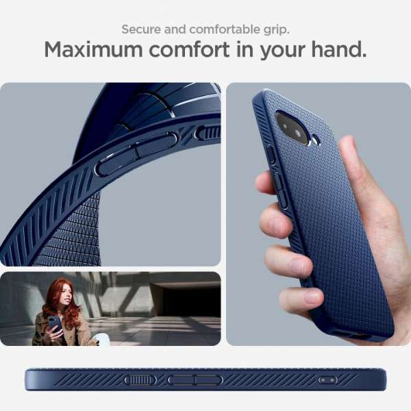 Spigen Liquid Air Google Pixel 9a Navy Blue