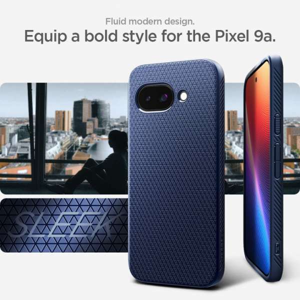 Spigen Liquid Air Google Pixel 9a Navy Blue
