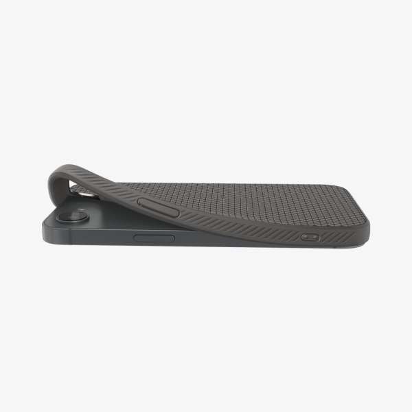 Spigen Liquid Air iPhone 16e case Marble Grey