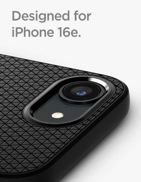 Spigen Liquid Air iPhone 16e Matte Black