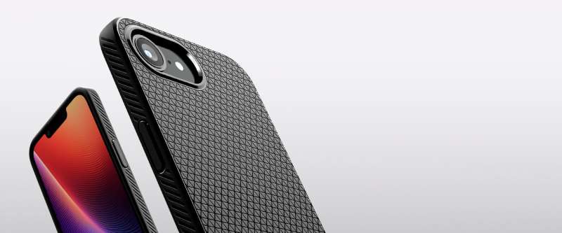 Spigen Liquid Air iPhone 16e Matte Black