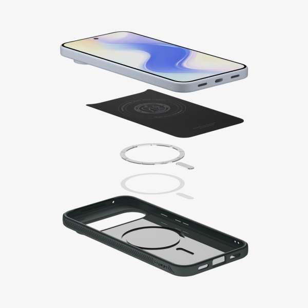 Spigen Liquid Air MagSafe case for Google Pixel 10 Pro XL Abyss Green