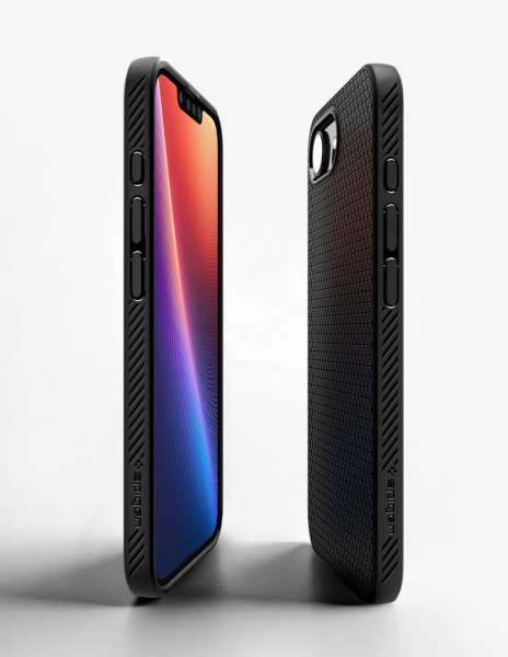 Spigen Liquid Air MagSafe case for iPhone 16e Matte Black