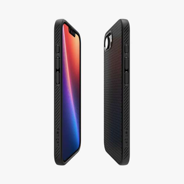 Spigen Liquid Air MagSafe case for iPhone 16e Matte Black