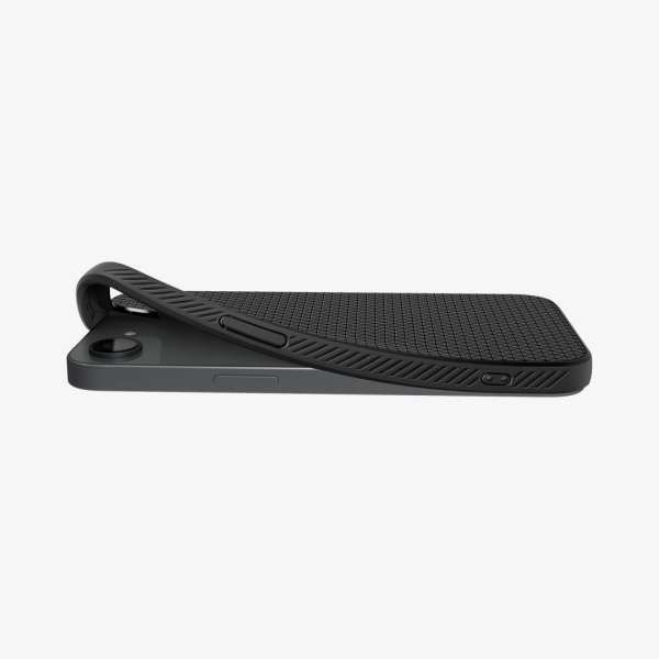 Spigen Liquid Air MagSafe case for iPhone 16e Matte Black