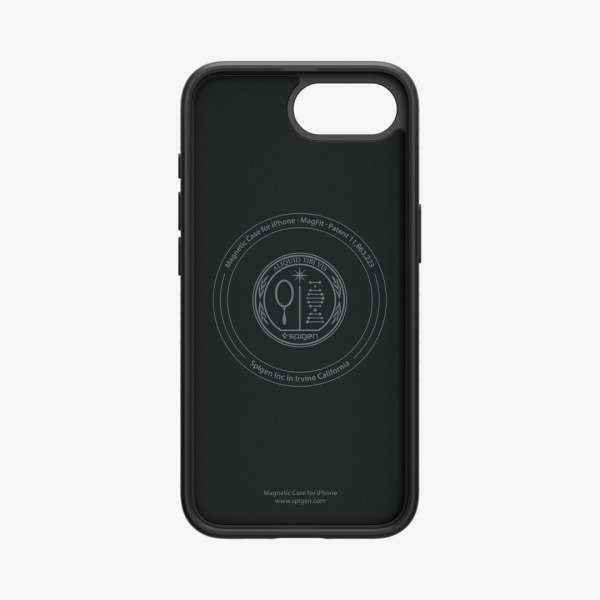 Spigen Liquid Air MagSafe case for iPhone 16e Matte Black