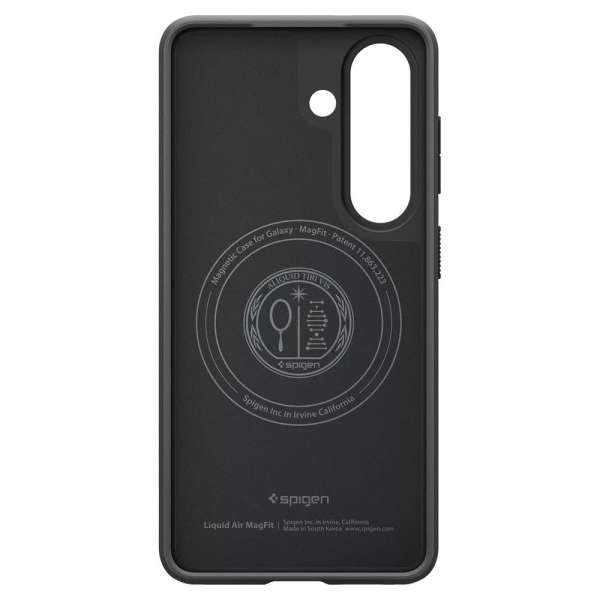 Spigen Liquid Air MagSafe case for Samsung Galaxy S26 Matte Black