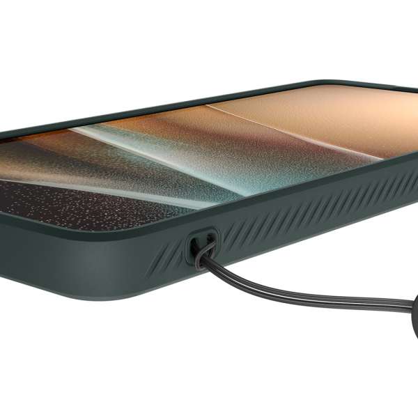 Spigen Liquid Air MagSafe case for Samsung Galaxy S26 Ultra Abyss Green