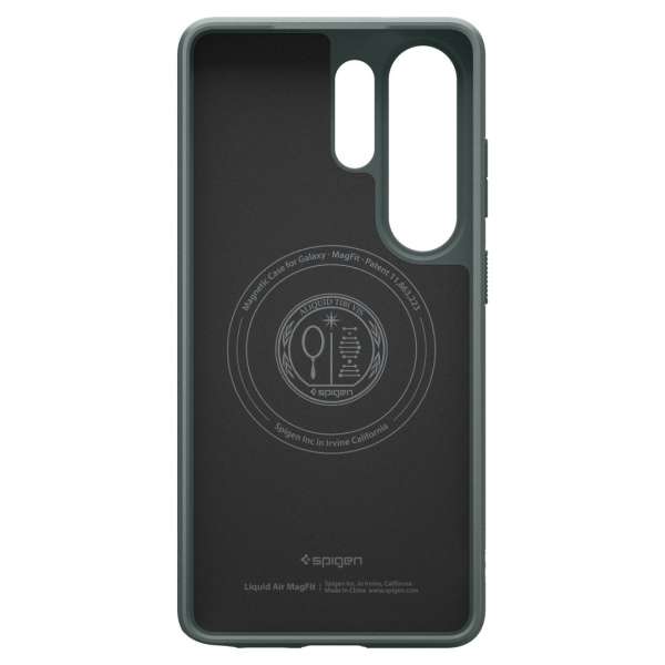 Spigen Liquid Air MagSafe case for Samsung Galaxy S26 Ultra Abyss Green