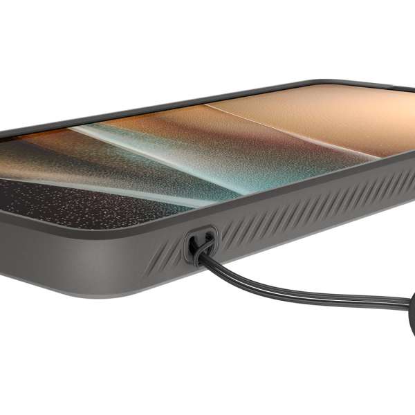 Spigen Liquid Air MagSafe case for Samsung Galaxy S26 Ultra Marble Gray