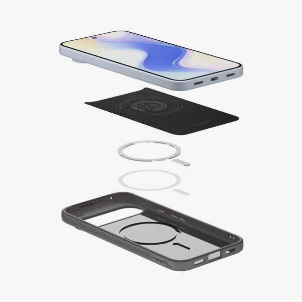 Spigen Liquid Air MagSafe for Google Pixel 10 Pro/Pixel 10 Marble Gray