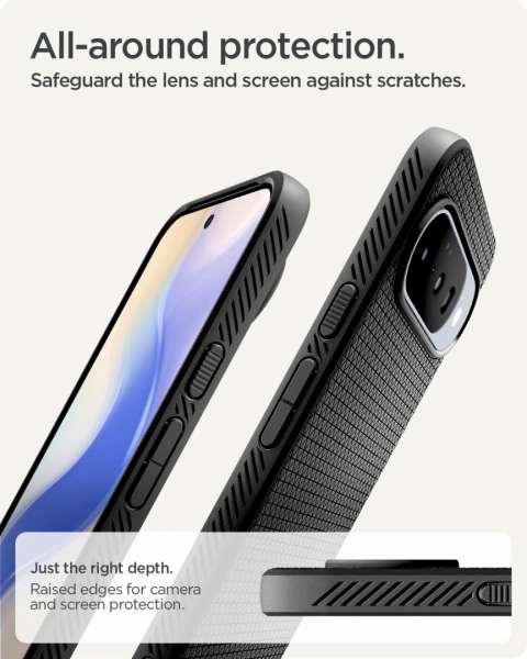 Spigen Liquid Air MagSafe for Google Pixel 10 Pro/Pixel 10 Matte Black
