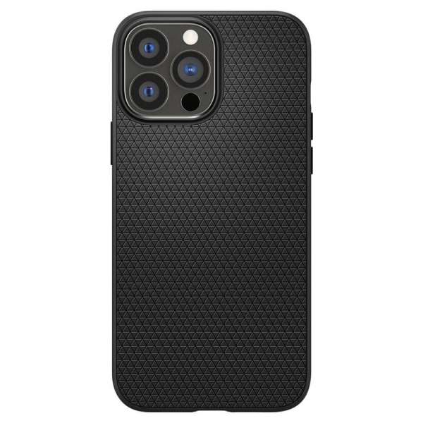 Spigen Liquid Air, matte black - iPhone 13 Pro Max