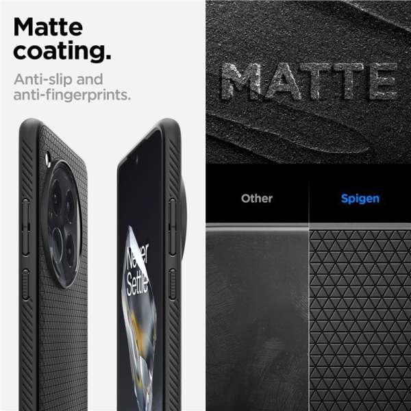 Spigen Liquid Air OnePlus 12 Matte Black