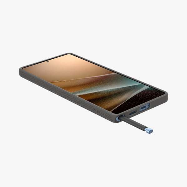 Spigen Liquid Air Samsung Galaxy S25 Ultra Marble Grey