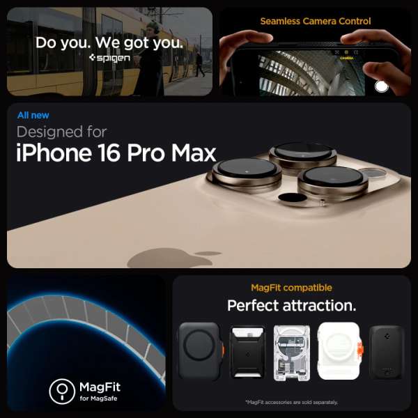 Spigen Liquid Air T MagSafe for iPhone 16 Pro Matte Black