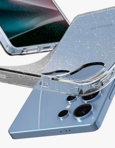 Spigen Liquid Crystal Glitter Samsung Galaxy S25 Ultra Crystal Quartz