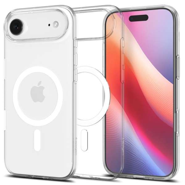 Spigen Liquid Crystal MagSafe case for iPhone Air Clear White