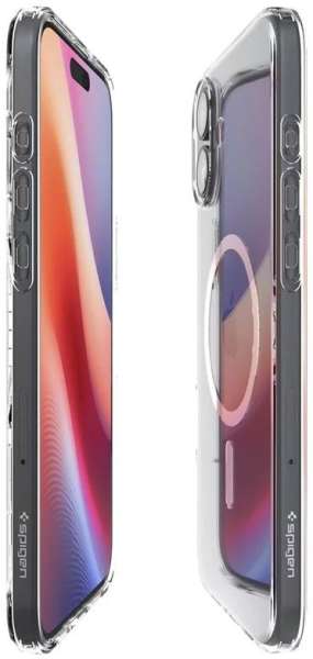 Spigen Liquid Crystal MagSafe iPhone 16 Crystal Clear