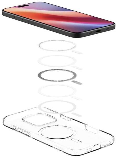 Spigen Liquid Crystal MagSafe iPhone 16 Pro Max Crystal Clear