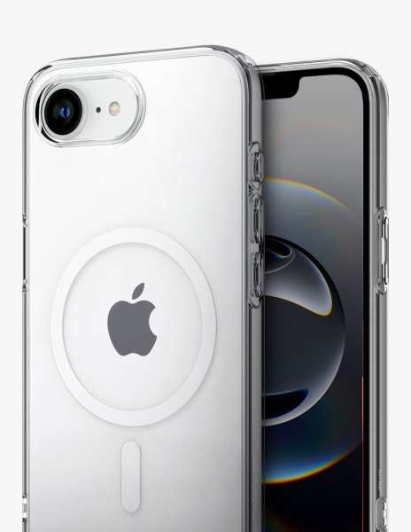 Spigen Liquid Crystal MagSafe iPhone 16e Clear White