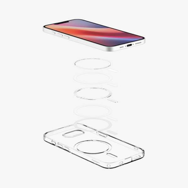 Spigen Liquid Crystal MagSafe iPhone 16e Clear White