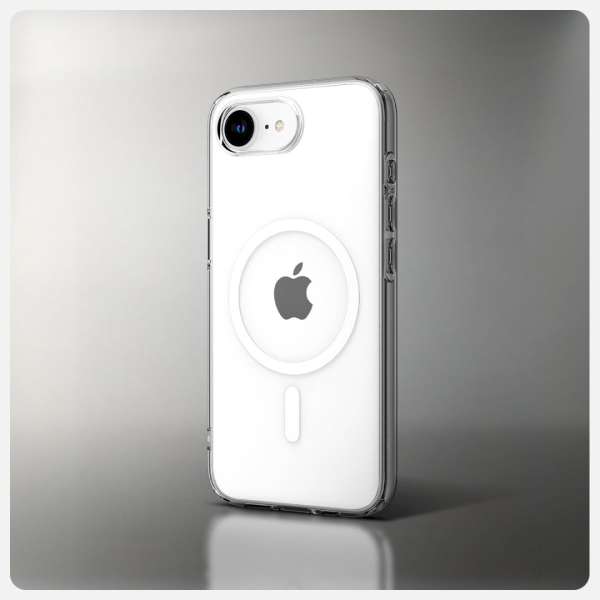 Spigen Liquid Crystal MagSafe iPhone 16e Clear White