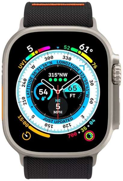 Spigen Lite Fit Ultra Apple Watch 49mm/45mm/44mm/42mm Black