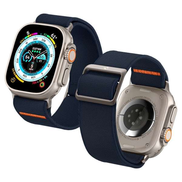 Spigen Lite Fit Ultra Apple Watch 49mm/45mm/44mm/42mm Navy Blue
