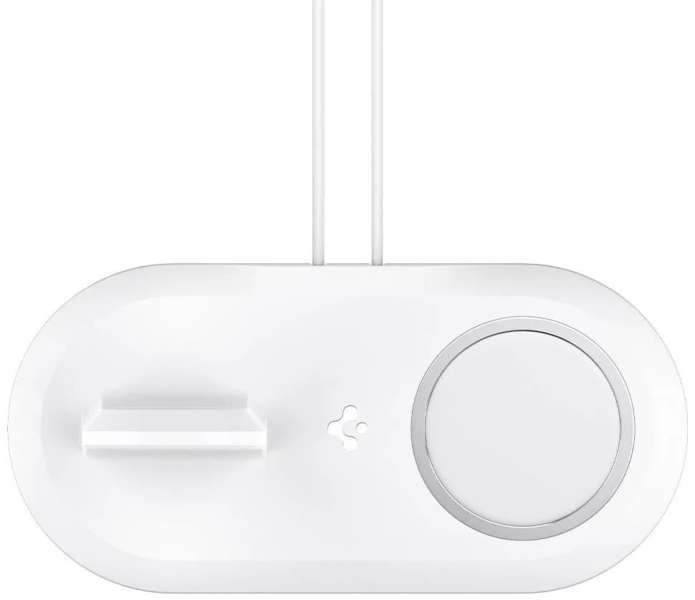 Spigen MagSafe Charger Apple Watch stand 2in1 MagSafe Duo White