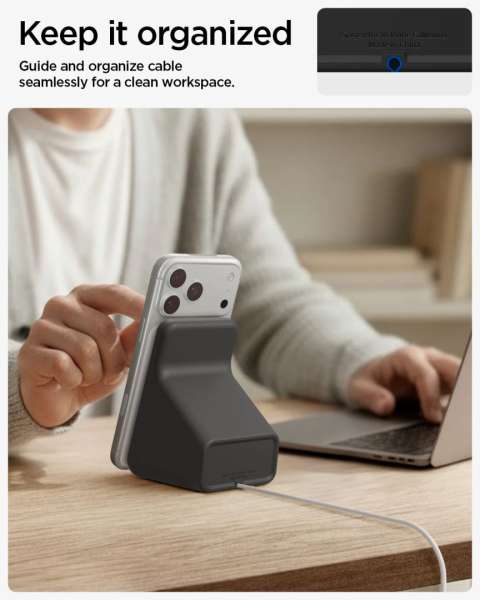 Spigen MagSafe Charger Stand S Black