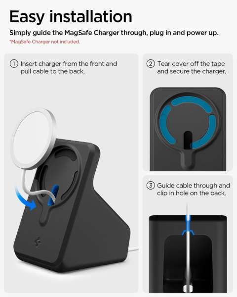 Spigen MagSafe Charger Stand S Black