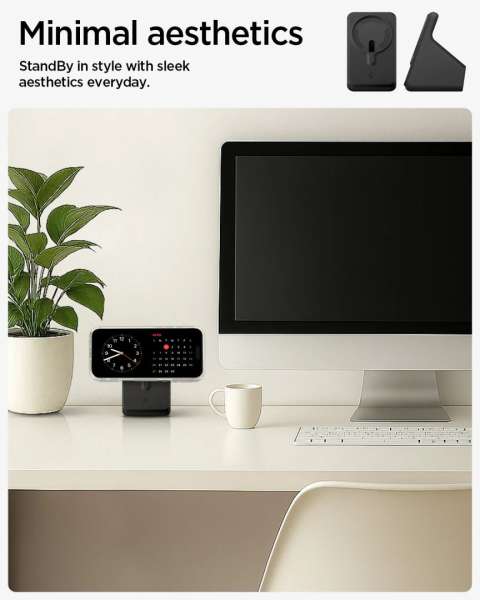 Spigen MagSafe Charger Stand S Black